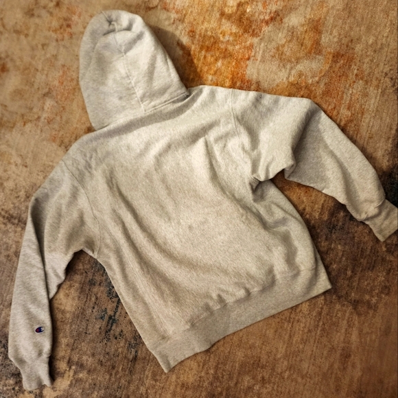 Champion Reverse Weave Logo Hoodie - Picture 2 of 11